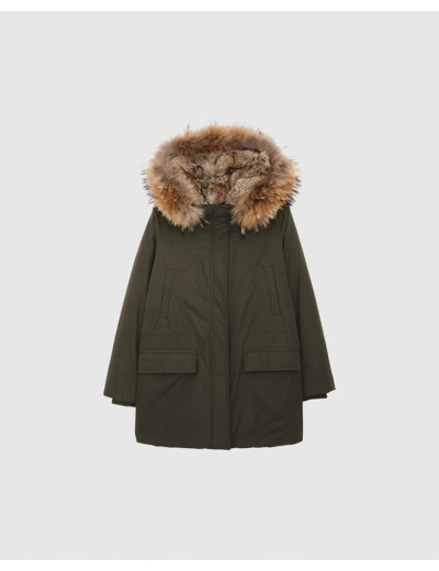 Parka Parson Kaki en Coton