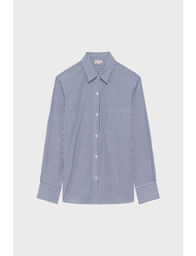 Chemise rayée en popeline - URSY