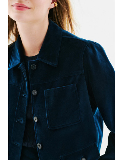 Veste vminatavelours