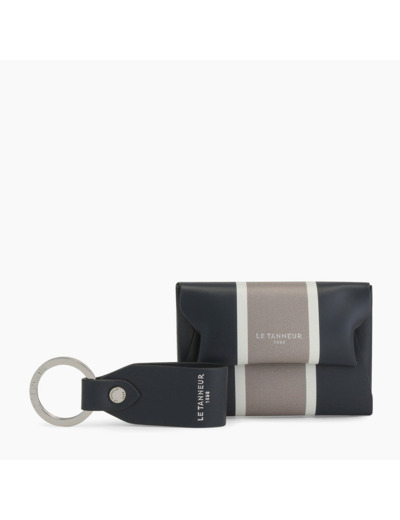 Coffret cadeau homme Justin en cuir lisse