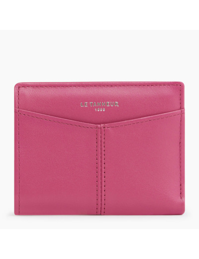 Porte cartes Charlotte en cuir lisse