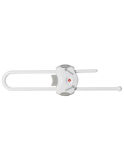 Bloque placard à glissière Blanc