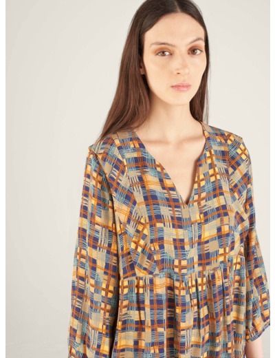 Robe moutarde
