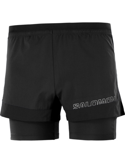 Cross 2In1 Shorts Deep Black
