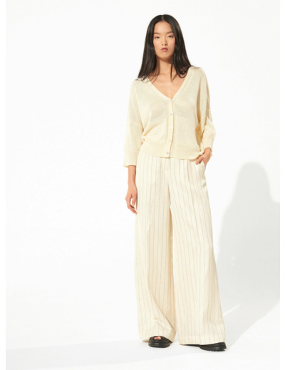 Pantalon large duvet