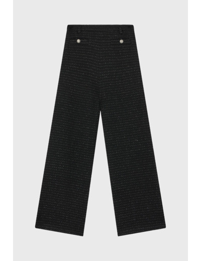 Pantalon large en tweed et lurex - NARELLE