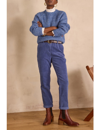 Pantalon chino SABIL en velours