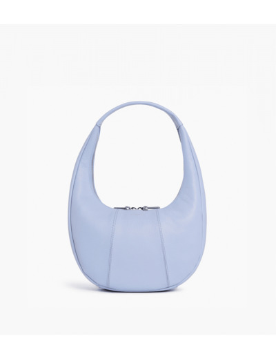 Sac hobo moyen modèle Juliette en cuir grainé