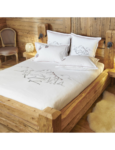 Linge de lit brodé | Collection Vosges | Tradition des Vosges