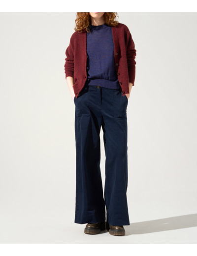 Cardigan confiture de quetshes