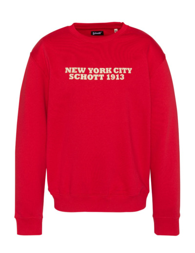 Sweat imprimé poitrine SW1913 SCHOTT