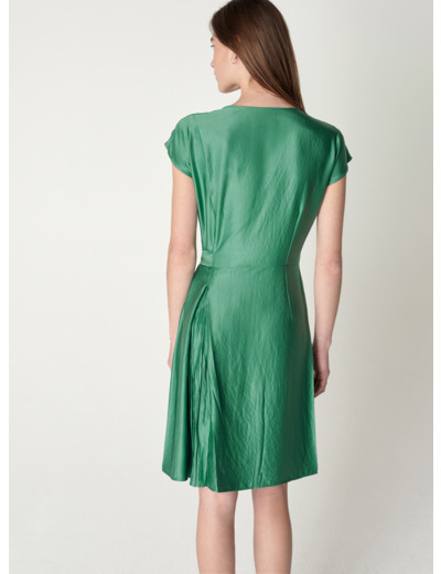 Robe garance emeraude