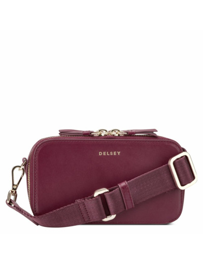 Le cuir lisse mini pochette ba