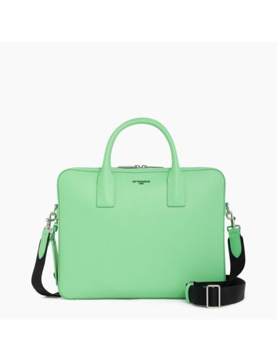 Porte document slim 14 Emile en cuir monogramme