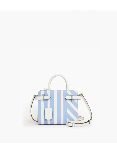 Petit sac à main Emilie en cuir grain caviar
