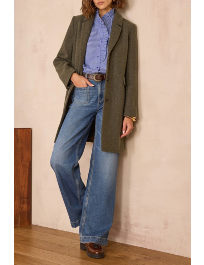 Manteau ANABELLE en laine
