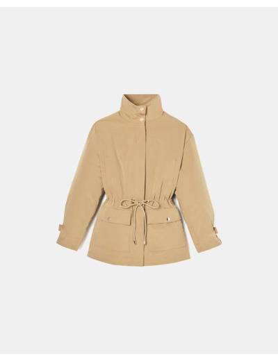 Trench ajustable beige