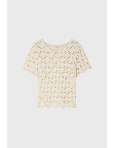Top en coton brodé - ANABELL
