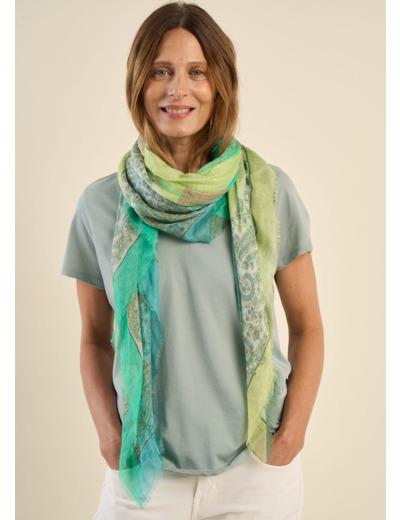 Foulard imprimé cachemire