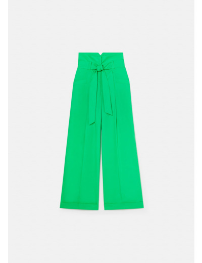 Pantalon Pyla Vert en Coton