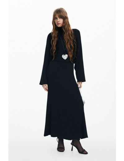 Robe À Manches Longues En Tricot – Femme