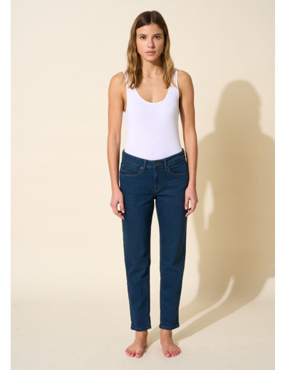 Jean boyfriend à cinq poches