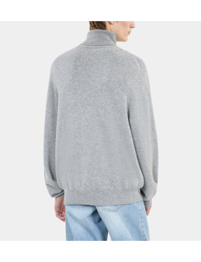 Pull En Cachemire Gris middle grey mel