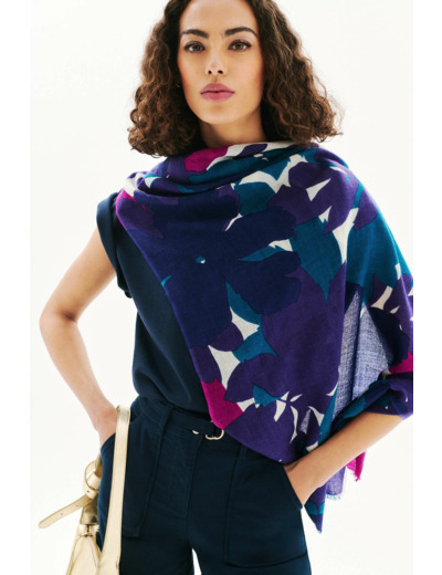 Foulard lauriane 100% laine