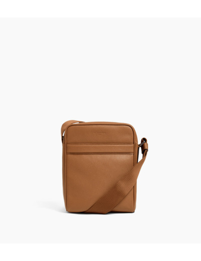 Sacoche moyen modèle Charles en cuir grainé