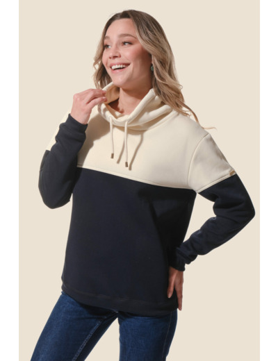 Sweat femme bicolore Galina