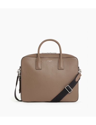 Porte documents 14" Emile en cuir grainé