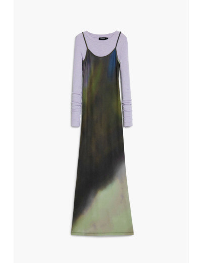Robe À Manches Longues En Maille – Femme