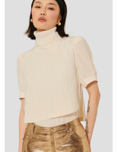 Col Angele Ecru en 0