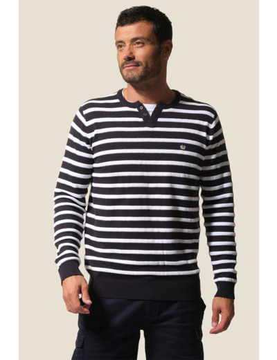 Pull homme coupe droite Garcia