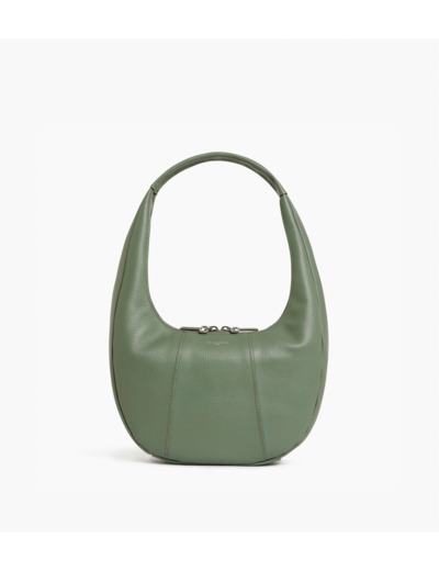 Sac hobo moyen modèle Juliette en cuir grainé