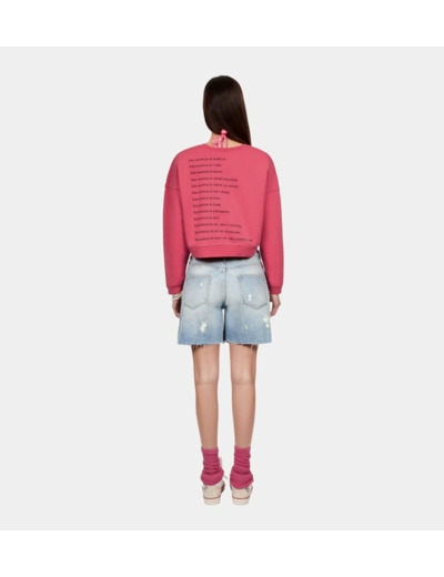 Sweatshirt What Is Court Fuchsia black