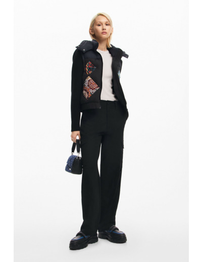 Padded Short Overcoat