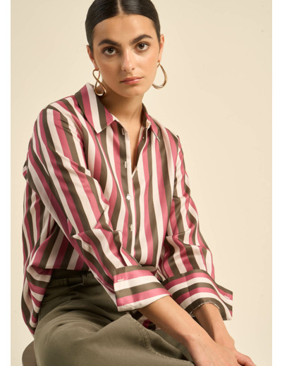 Chemise à rayures