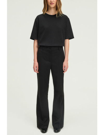 Pantalon de tailleur à fines rayures lurex - CLARAINE