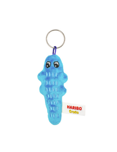Porte clé peluche Croco bleu