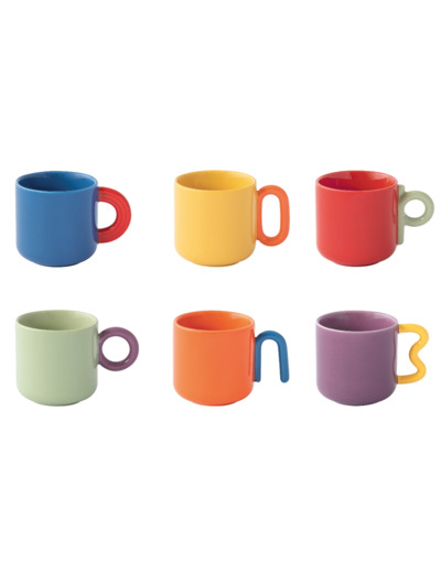 CREATIVE Cof 6 tasses à café 10cl