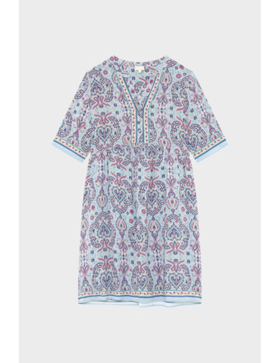 Robe courte et droite imprimée - LINN