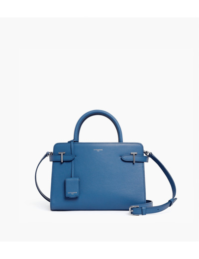 Sac à main moyen modèle Emilie en cuir grainé