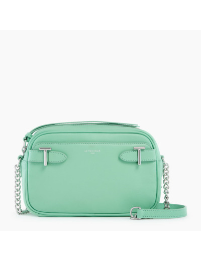Sac bandoulière Laura en cuir lisse