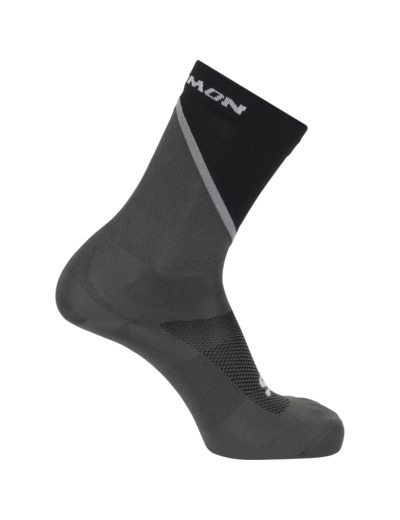 Socks Pulse Crew Black   Monument   Magnet