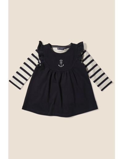Ensemble bébé fille robe et tee-shirt Dayana