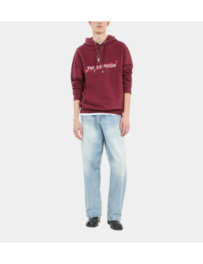 Sweatshirt À Capuche What Is Bordeaux burgundy
