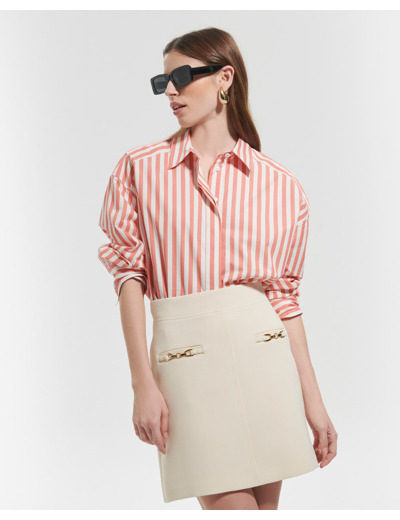 Jupe Jasmine Ecru en Polyester