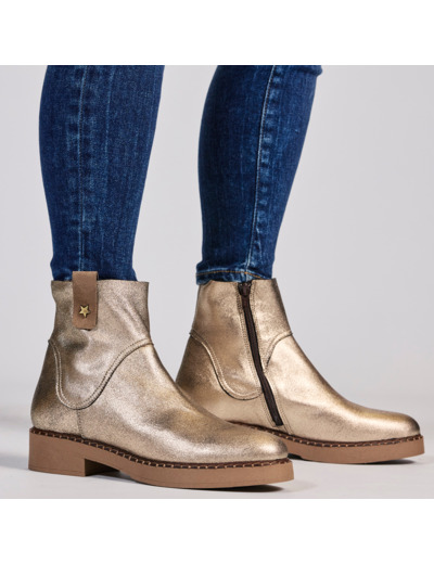 Boots Femme Suza Bronze