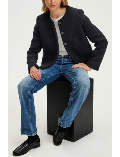 Veste en tweed et lurex - MAYLINE